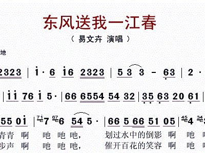 弈东风简谱_东风风神炫弈