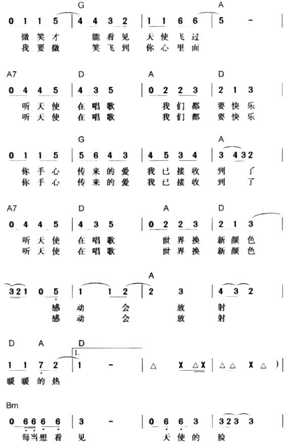 天亮了简谱歌谱_下一个天亮简谱歌谱