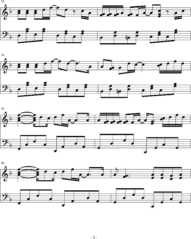 吻别曲谱_吻别曲谱简谱(2)