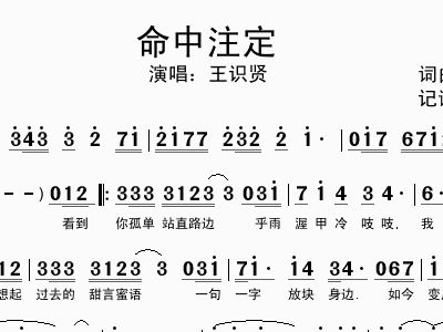 闽南语歌曲简谱_闽南语歌曲简谱洪荣宏