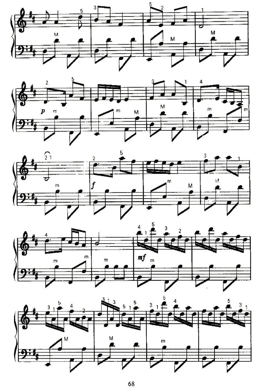 紫竹调歌曲简谱_紫竹调简谱(3)