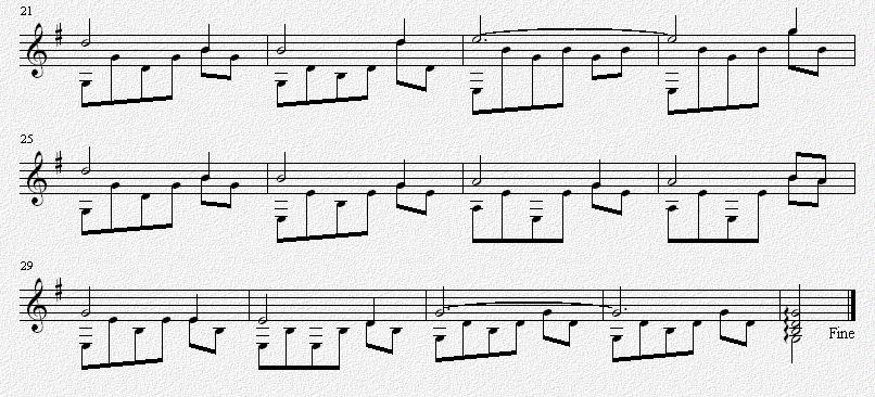 朋友吉他曲谱歌本_吉他入门曲谱(3)