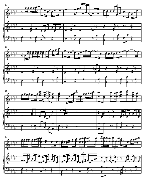 孤儿仔简谱_小星星简谱