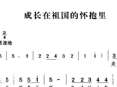 怀抱简谱_怀抱中的甘南简谱(3)