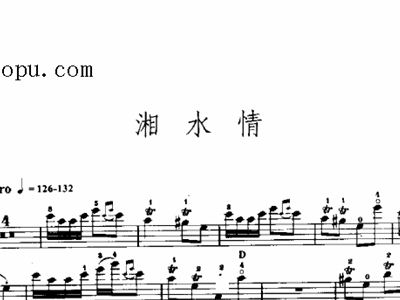 卞水情简谱_儿歌简谱
