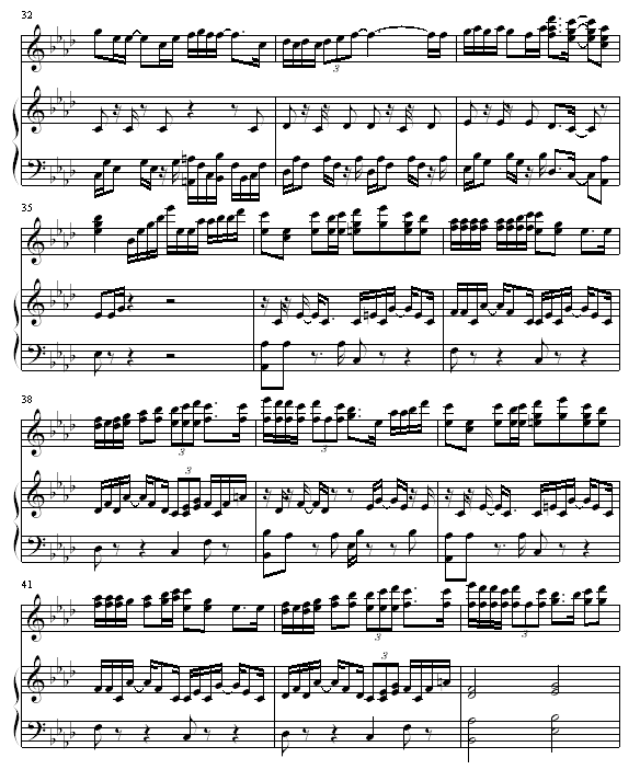 孤儿仔简谱_小星星简谱