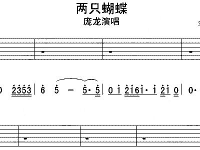 庞龙简谱_庞龙图片大全(2)