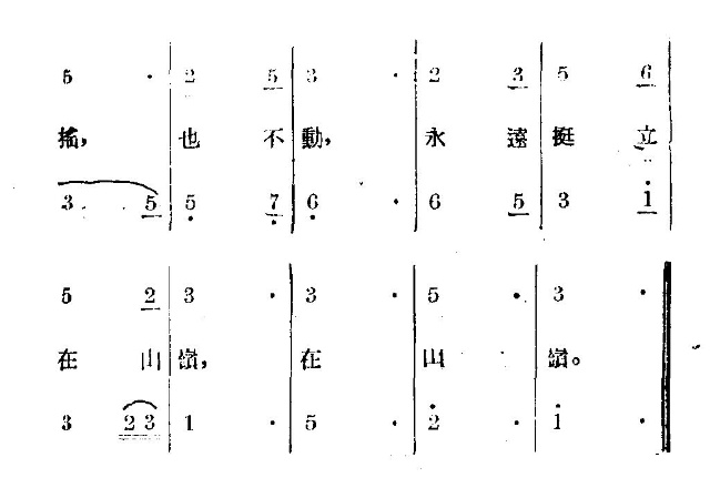 简谱革命人永远是年轻_努力的人永远年轻图片(2)