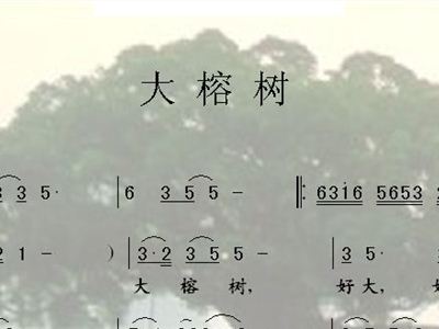格桑榕简谱_儿歌简谱(2)