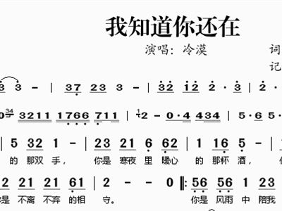 冷漠简谱网_冷漠疫情过后简谱(3)