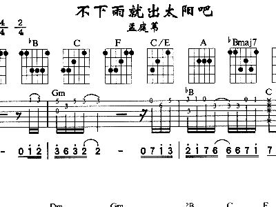 下雨吧简谱_薛之谦下雨了钢琴简谱(3)