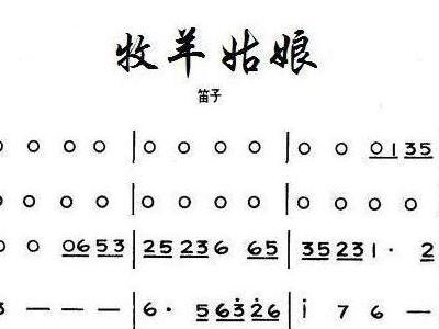 笛子简谱喜羊_笛子喜相逢简谱(2)