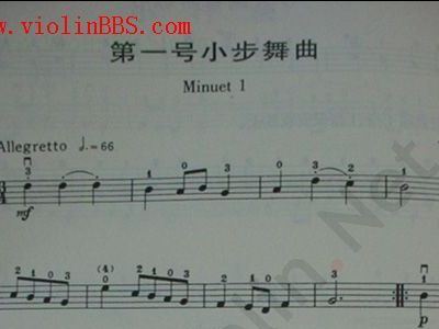 小步舞曲简谱一_巴赫小步舞曲简谱(3)