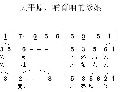 苦命爹娘简谱_黄梅戏苦命的父女简谱(2)