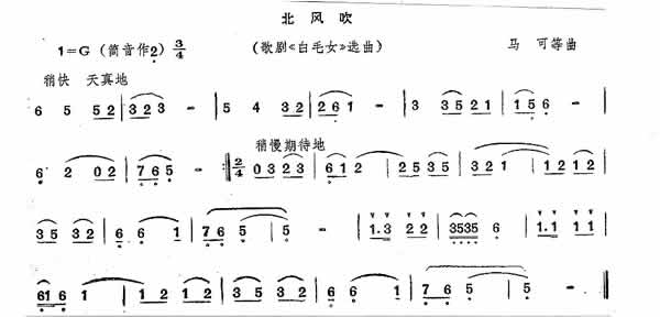 北风吹