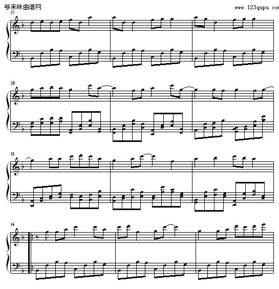 简谱553_儿歌简谱(3)