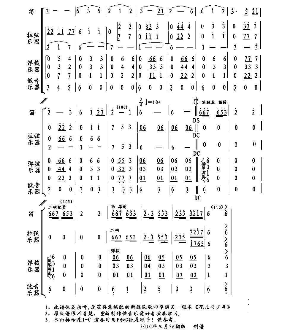 男人花简谱_性感男人(3)