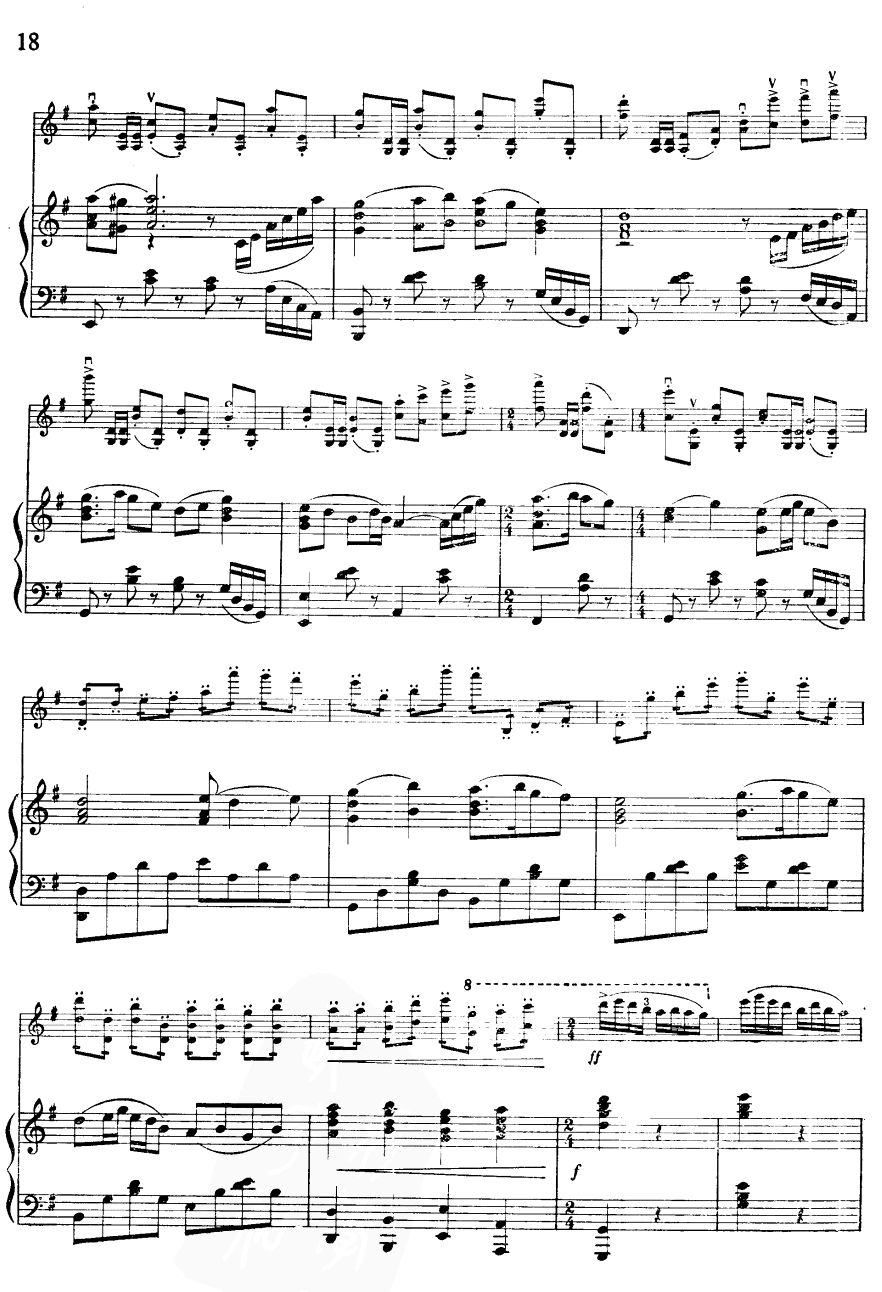 二胡洪湖随想曲简谱_洪湖赤卫队二胡简谱(3)