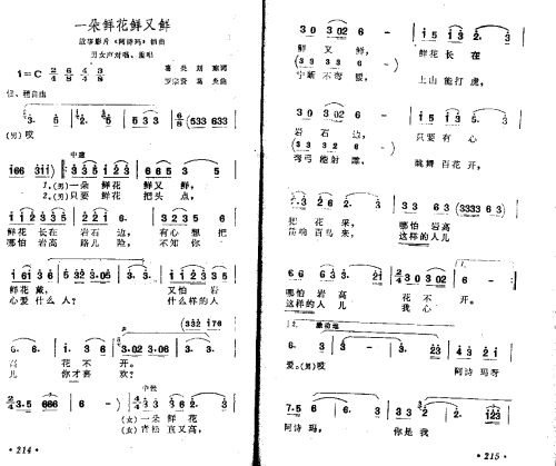 一朵鲜花鲜又鲜