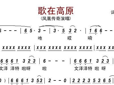 凤凰传奇歌的简谱_凤凰传奇简谱(3)