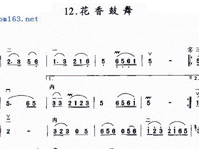 鼓舞赞美诗歌谱