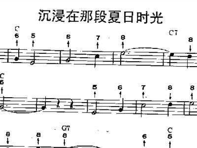 曲谱夏日时光_孙艺珍夏日香气
