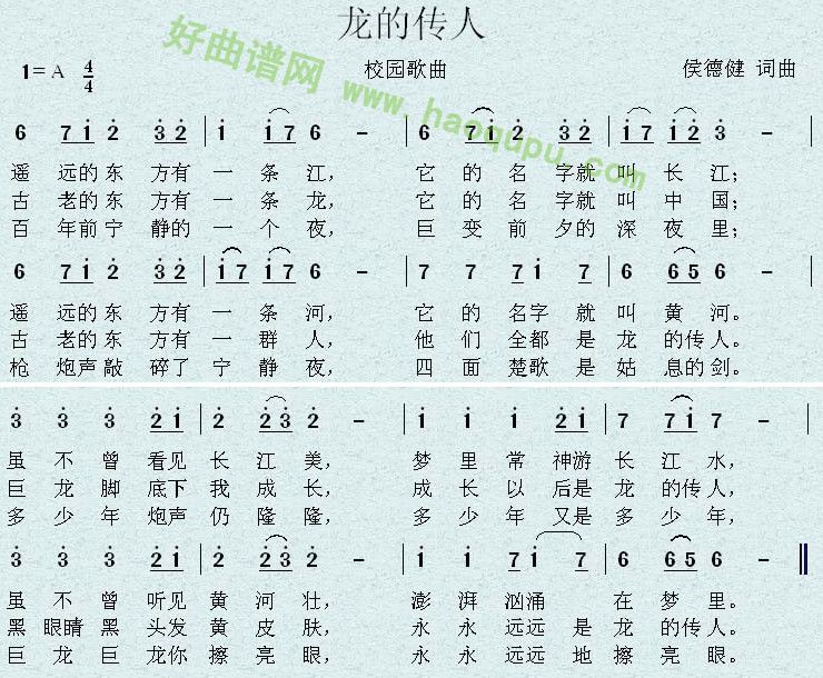 龙的传人