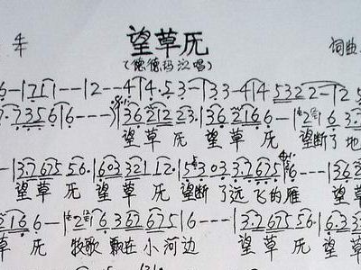 德德玛的歌曲简谱_牧歌德德玛演唱简谱(3)