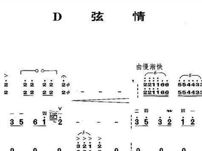 紫竹调d调扬琴曲谱_紫竹调古筝曲谱