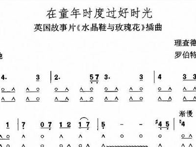 小时光简谱_光遇简谱(3)