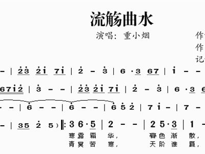 流简谱歌谱_歌谱大全简谱(3)