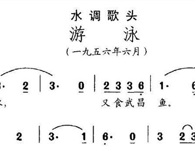 游泳简谱_游泳图片卡通