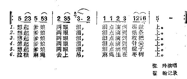 十二月瞧娘 歌谱 简谱