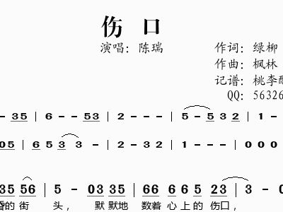 伤口简谱_包扎伤口图片