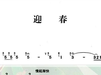 葫芦丝迎春曲谱(4)