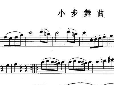 莫扎特小步舞曲简谱_小步舞曲钢琴谱 莫扎特作曲版 器乐乐谱 中国曲谱网(2)