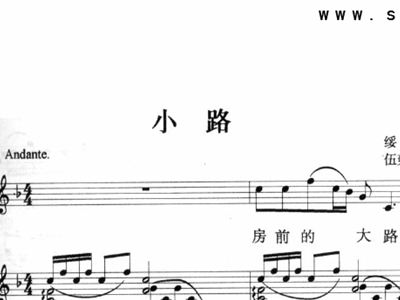 小路简谱钢琴_乡间的小路简谱钢琴(3)