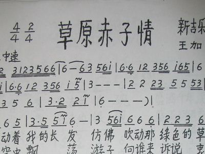 简谱赤子_陈情令赤子笛子简谱