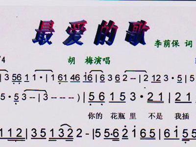 生日祝福歌古筝曲谱_生日祝福歌简谱
