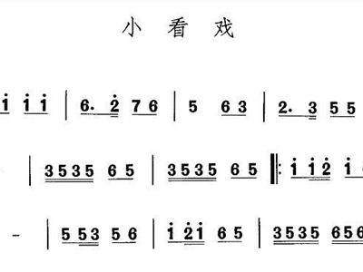 闹秧歌简谱_新春秧歌闹起来简谱(4)