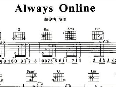 always简谱吉他_小星星吉他简谱(3)