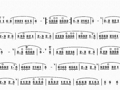唢呐简谱教程_简捷实用唢呐教程 上册 41 60