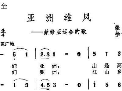 亚洲雄风曲谱大全_国画长城雄风图片大全