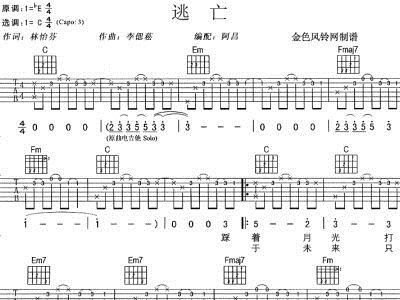 逃亡简谱_神庙逃亡(2)