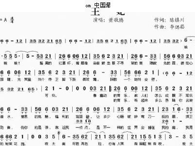 王妃简谱_王妃数字简谱