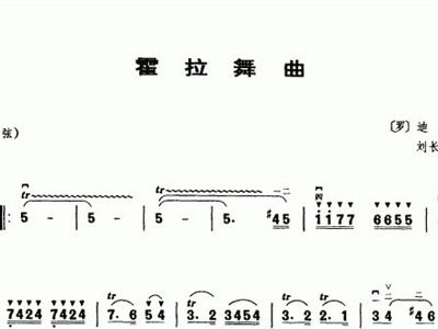 风笛舞曲电子琴谱子分享展示