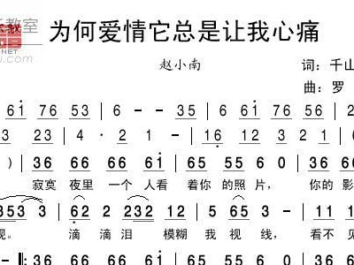 爱情让我心痛简谱_爱情让我心痛的图片(2)
