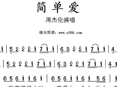 相关歌谱[歌谱] 简单爱 周杰伦 (1p 702x795 )[歌谱,吉他谱] 简单爱 周杰伦 (3p