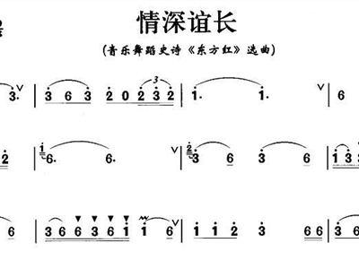 情深谊长简谱_情深谊长简谱歌谱(3)