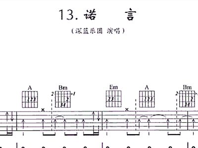 诺言吉他简谱_诺言 诺言简谱 诺言吉他谱 钢琴谱 查字典简谱(2)